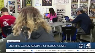 Olathe class adopts Chicago class