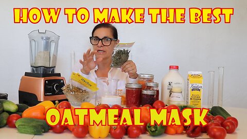 MAKING THE BEST OATMEAL MASK | WITH ANTI-AGING SKIN CARE EXPERT VIVIAN MORENO | PART I | BIOKORIUM