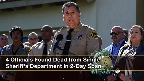 4 Officials Found Dead from Single Sheriff’s Department in 2-Day Span
