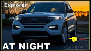 AT NIGHT: Ford Explorer King Ranch - Interior & Exterior Lighting Overview