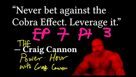 There will be no forgiveness | The Craig Cannon Power Hour with Craig Cannon | Ep 7 Pt 3 [SIQA_7.3]