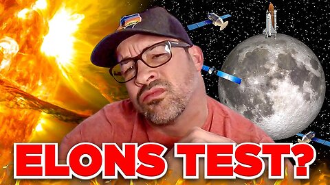 David Rodriguez Update Today: "Elon Musk Test Or A Cyber Attack? Solar Flares And A Moon Landing?"