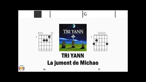 TRI YANN La jument de Michao - Guitar Chords & Lyrics HD