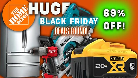 Home Depot Black Friday: Unbelievable Deals Revealed!