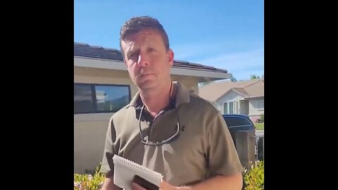 Sketchy Looking Supposed FBI Agents Showed Up To A Trump Supporter's House In California