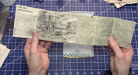 Episode 293 - Junk Journal with Daffodils Galleria - Cowboy Journal Pt. 3