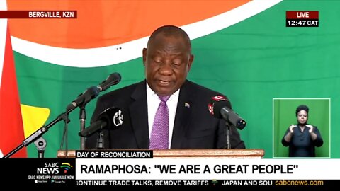 WATCH VIDEO | Cyril Ramaphosa'sReconciliation Day speech full of lies