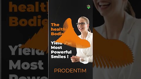 The Prodentim Smile: Probiotics For Healthier Teeth | Gums | Bad Breath |Dental Implants #shorts