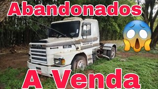 Ep.259 🚚 Caminhões Abandonados Repousando Brasil à Venda 📉 Oliveira Isaias