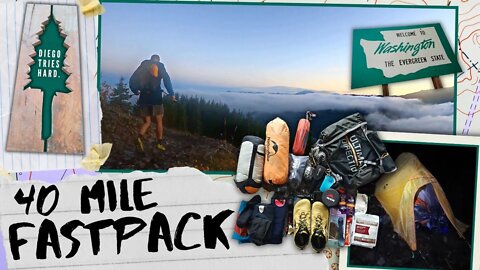 40 Mile Overnight Fastpack to Silver Star Mountain