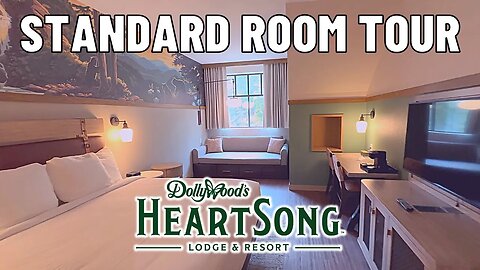 Standard King With Dormer Room Tour at Dollywood's HeartSong Lodge & Resort