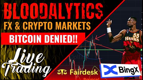 🚨 Bitcoin Denied Again! Buy The Rumor, Sell The News Part 2! | Live Algo Trading