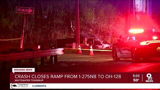 Man dies after driving truck off overpass