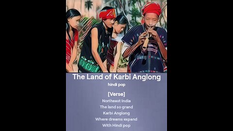 The land of Karbi Anglong|Pop song| Male n Female version