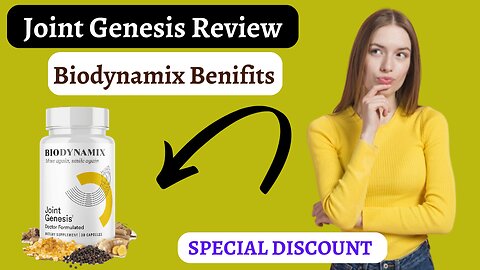 Unbelievable Results With Biodynamix: Joint Genesis Supplement Review 2023