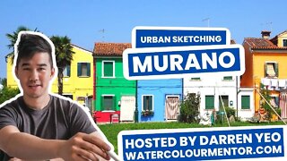 Learn Urban Sketching: FREE Watercolour Workshop