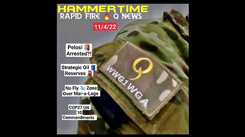 HAMMERTIME -Rapid Fire 🔥 Q News On Nov 4th, 2022