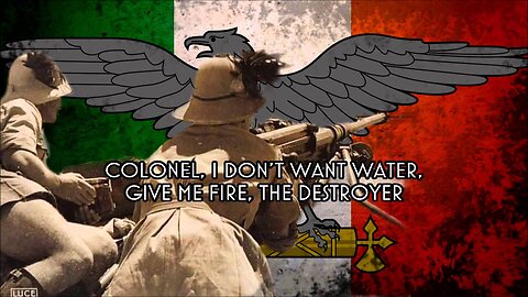 La Sagra di Giarabub - Italian Song About the Northern Africa Campaign