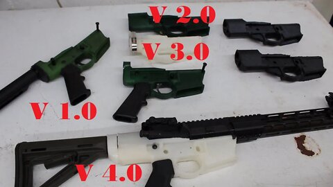 Breaking 3d Printed AR-15 lowers, to make them better.