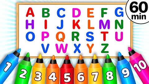 Alphabet ABC Song For Kids _ Fun ABCD Song _ Kids Videos For Kids _ Shapes_ Numbers