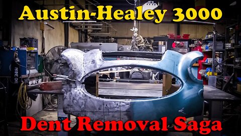 The Healey Shroud Dent Removal Saga