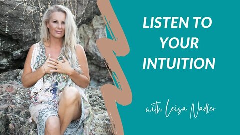 Listening to Your Intuition and Your Higher Self Delivery !