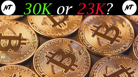 Bitcoin next move 30K or 23K? - NakedTrader #021