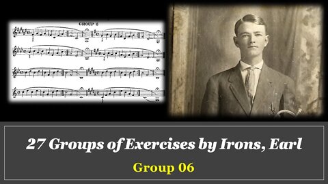 [TRUMPET LIP FLEXIBILITY] Breath Control and Flexibilities for Trumpet by (Earl IRONS) - GROUP 06