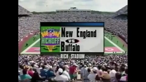 1993-09-05 New England Patriots vs Buffalo Bills