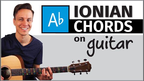 Guitar // Chords in the Key of Ab (Ionian)