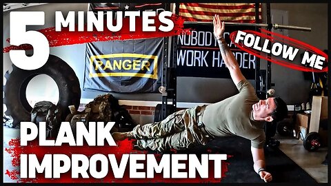 5-Minute Abs Workout (Plank Improvement)