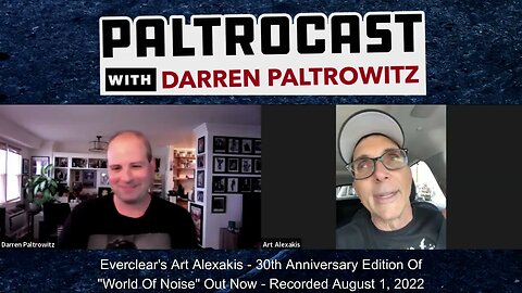 Everclear's Art Alexakis interview #2 with Darren Paltrowitz
