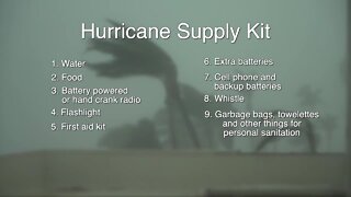 Hurricane Supply Kits | Tracking the Tropics Quick Tip