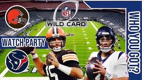 Cleveland Browns vs Houston Texans| Live Watch Party Stream | NFL 2023 AFC Wildcard