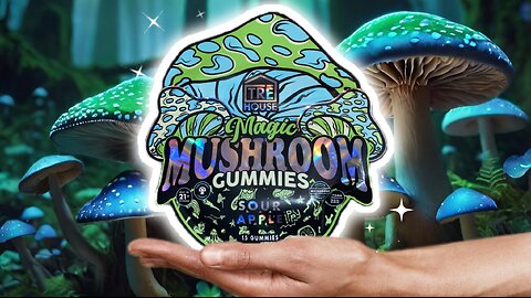 Tre House Magic Mushroom “Sour Apple” Gummies Review
