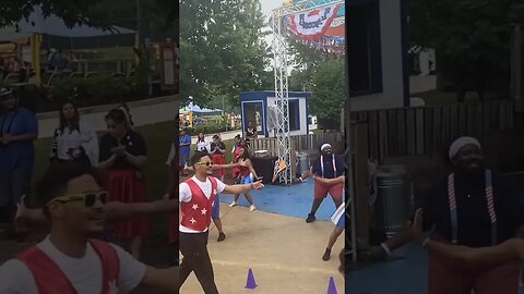 Epic Dance Group Takes Over Kings Dominion💃🕺👑#viral #dance #choreography #kingsdominion
