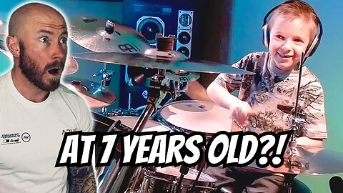 Drummer Reacts To - TOM SAWYER - RUSH (7 year old Drummer) /\ Avery Drummer FIRST TIME HEARING