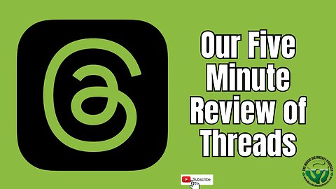 Our Five Minute Review of the Meta App THREADS, It is Fun! #threads #threadsapp #meta