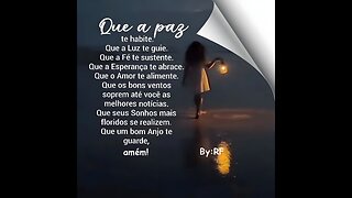 Que a paz te habite