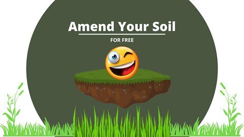 Amend Your Soil For Free!!! Won't Believe This Happened!!! #Gardening #SoilAmendments