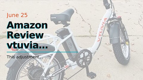 New Review vtuvia Electric Bike 20" x 4.0 Fat Tire Step-Thru Electric Bicycles for Adults, 750w...