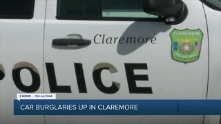 Car burglaries up in Claremore