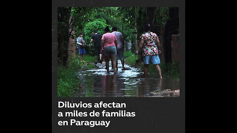Inundaciones afectan a miles de casas en Asunción