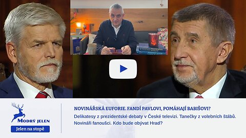 Novinářská euforie. Fandí Pavlovi, pomáhají Babišovi?