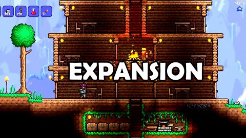 TERRARIA (vanilla survival series) Nintendo Switch | BASEMENT | Part 3