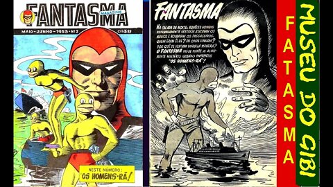 O FANTASMA RGE CONTRA OS HOMENS SAPOS#MUSEUDOGIBI #quadrinhos #comics #manga