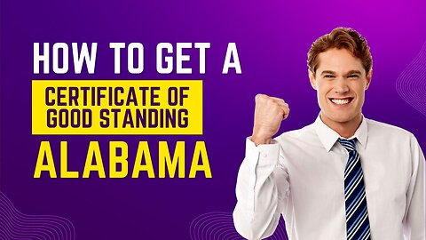 Certificate Of Good Standing Alabama