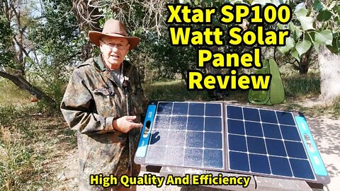 Review - The Xtar SP100 Watt Foldable Solar Panel