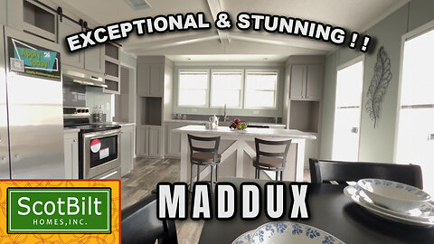 EXCEPTIONAL & STUNNING ! ! 😲😍 MADDUX BY SCOTBILT HOMES , INC . #prefabhouse FULL TOUR | DMHC |