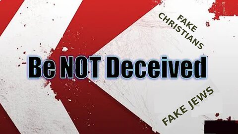 Fake Christians, Fake Israel, Yahweh Does Not Love Everybody Equally ( God's Love Explained )
